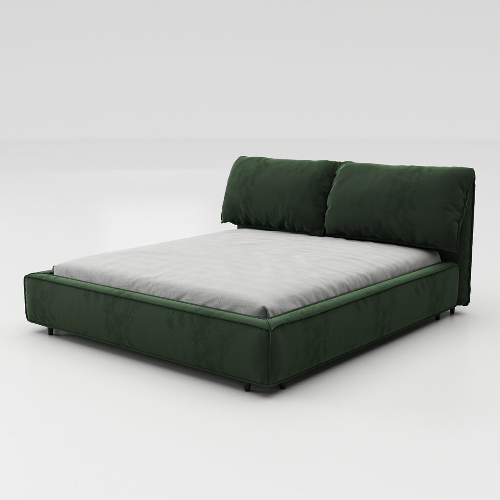 3d bed rendering