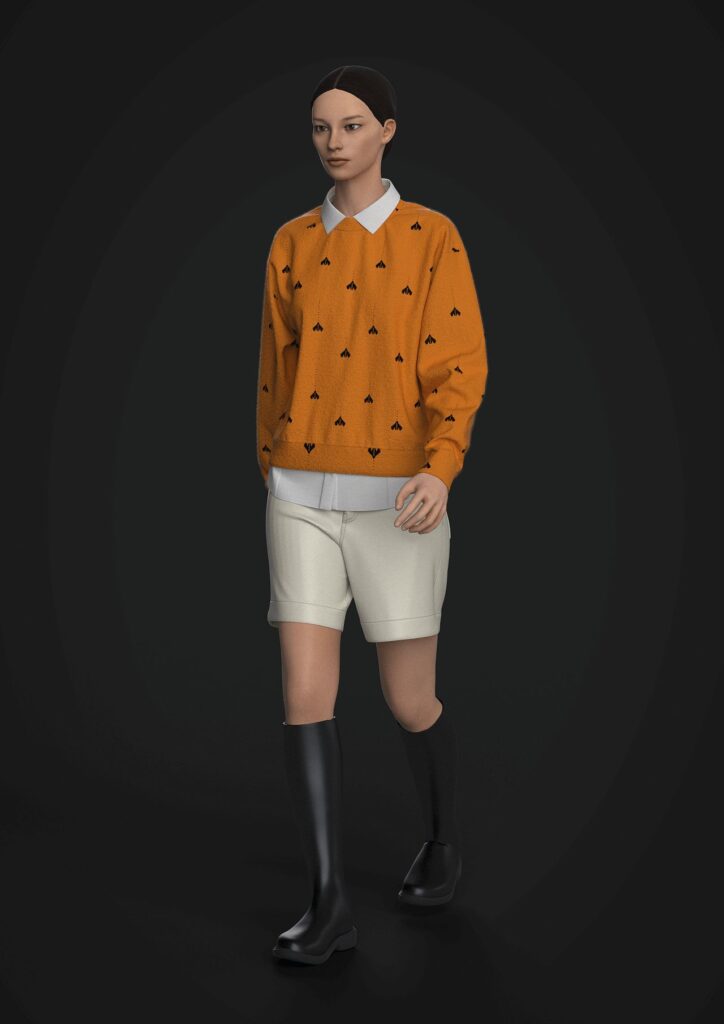 3d clothes rendering