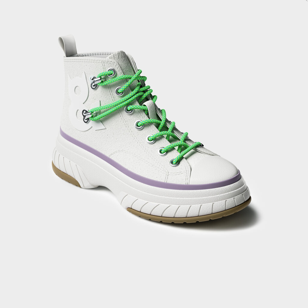 3d shoe rendering