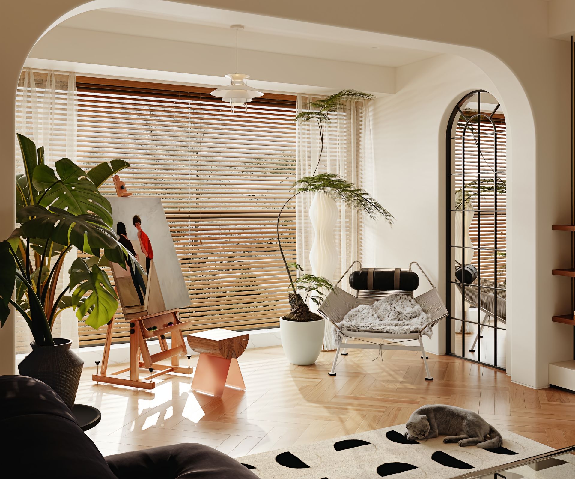 3d interior rendering 