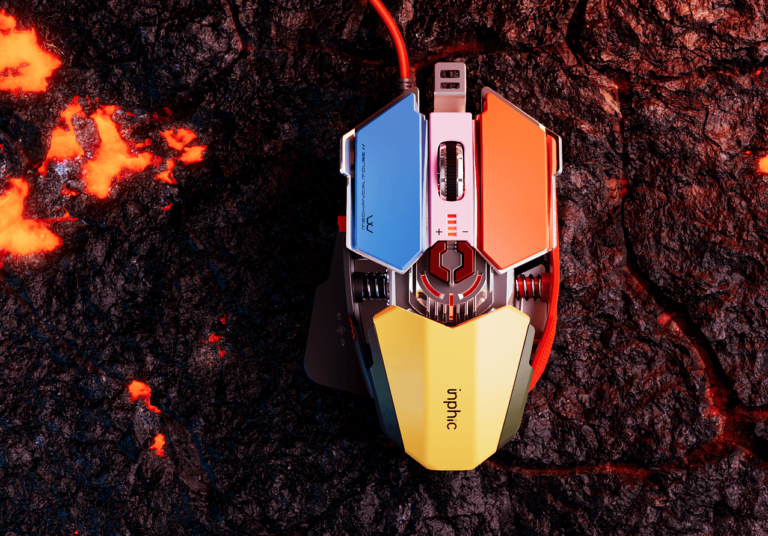 3D Modeling and rendering of a Professional esports game mouse