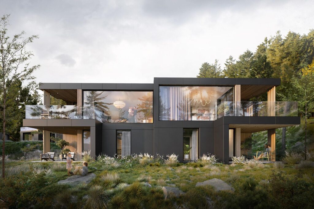 3d exterior rendering